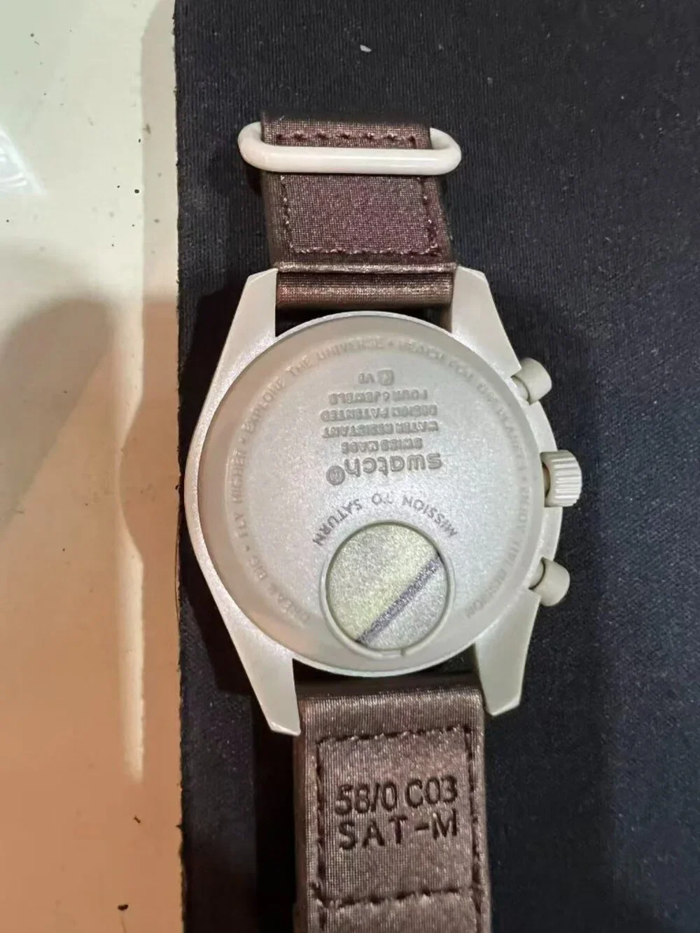 Swatch Omega Bioceramic Moonswatch Mission To Saturn